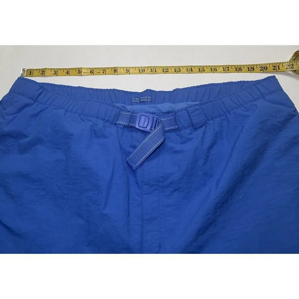 Land's End Mens Blue XXL Swim Suit Trunks NWT‎ Pockets Belt Waterproof Wallet